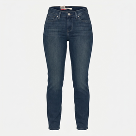 Дамски сини дънки Levis 714