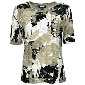 Дамска блуза DKNY с къс ръкав 