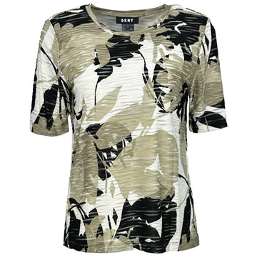 Дамска блуза DKNY с къс ръкав 