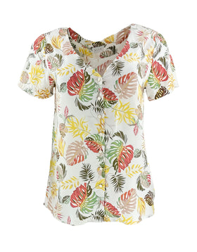 Дамска риза с къс ръкав VILA