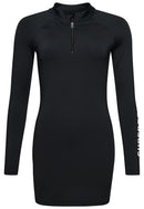 Дамска черна рокля Superdry
