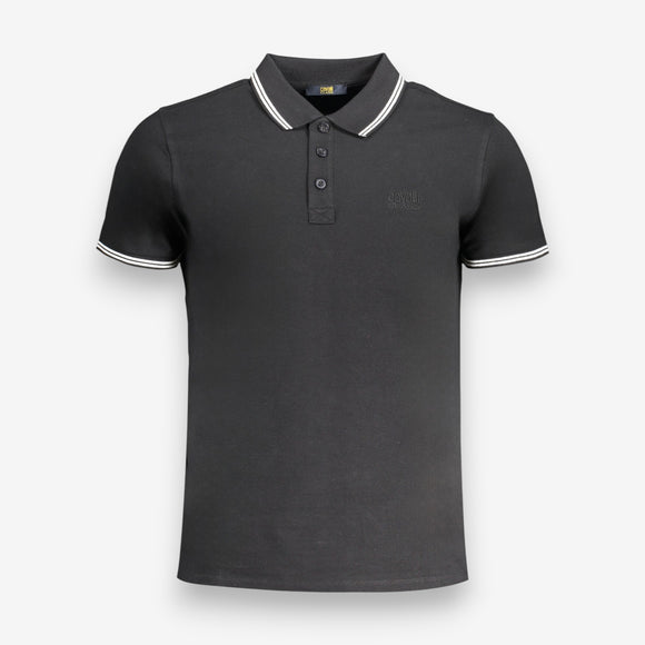 Мъжка тениска Polo Cavalli Class, черна