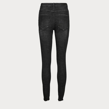 Черни дамски дънки с висока талия Vero Moda - 0