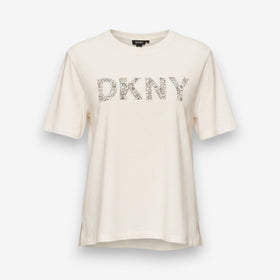 Горнище на пижама с къси ръкави DKNY