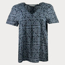 Дамска черна блуза Marc О'Polo с къси ръкави-1