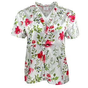 Дамска бяла риза с къс ръкав VILA - 0