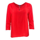 Дамска блуза Tom Tailor в червено-2