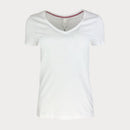 Дамска бяла тениска QS by S.Oliver-1