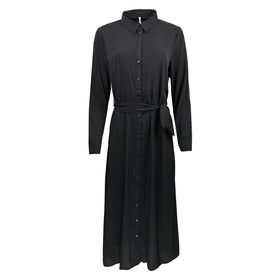 Дамска черна рокля тип риза JDY - 0