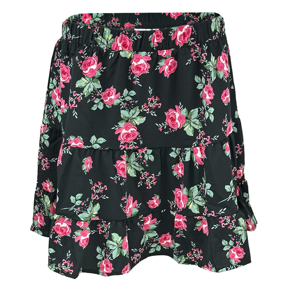 Дамска къса пола с флорален десен VILA