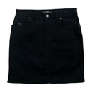 Дамска черна дънкова пола Diesel-2