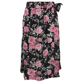 Дамска дълга пола с флорален десен VILA - 0