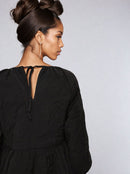 Дамска рокля SELECTED FEMME в черно-4