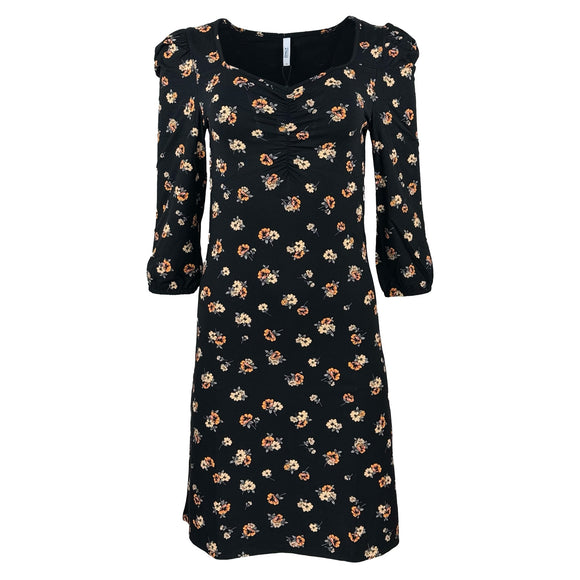 Дамска вталена рокля с дълъг ръкав ONLY