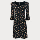 Дамска вталена рокля с дълъг ръкав ONLY-1