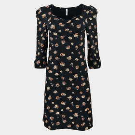 Дамска вталена рокля с дълъг ръкав ONLY