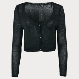 Дамска черна жилетка NEW LOOK