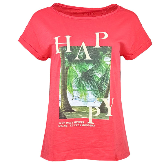 Дамска червена тениска s.Oliver