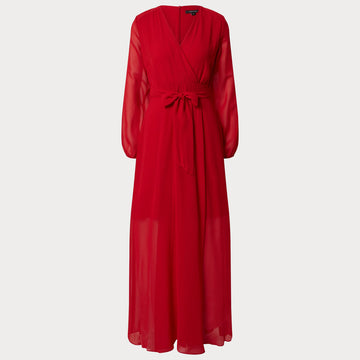 Дамска червена рокля Comma