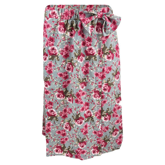 Дамска дълга пола с флорален десен VILA