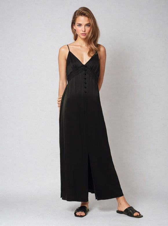 Дамска дълга рокля с гол гръб IVY & OAK