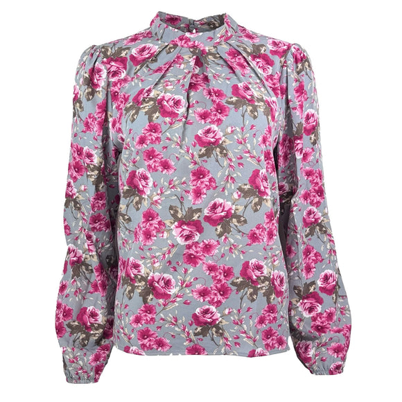 Дамска блуза с флорален десен VILA