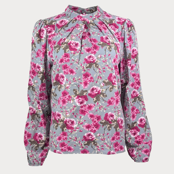 Дамска блуза с флорален десен VILA