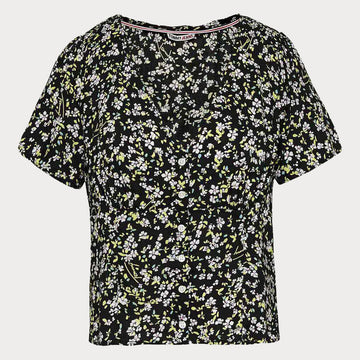 Дамска флорална риза с къс ръкав Tommy Jeans