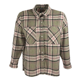 Дамска карирана риза яке ONLY - 0