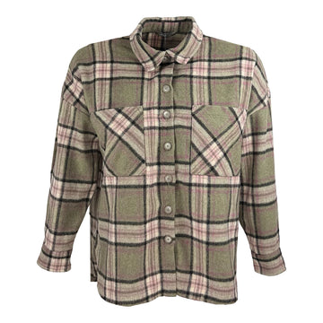 Дамска карирана риза яке ONLY - 0