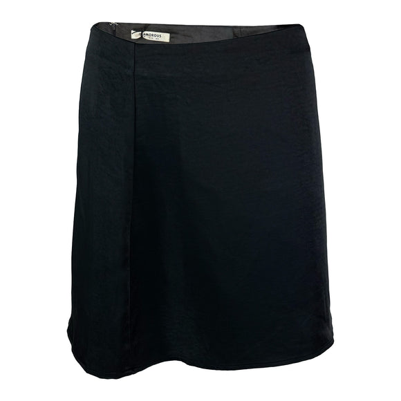 Дамска черна къса пола Glamorous