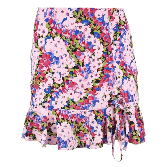 Дамска къса пола Miss Selfridge в розово