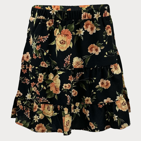 Дамска къса пола с флорален десен VILA