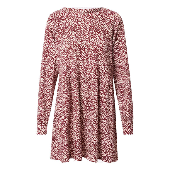 Къса рокля с дълъг ръкав Miss Selfridge