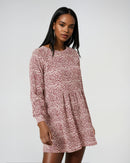 Къса рокля с дълъг ръкав Miss Selfridge-3