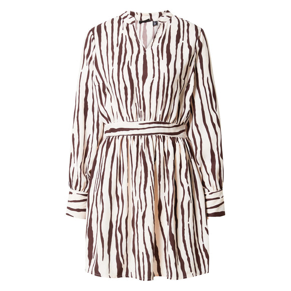 Дамска къса рокля с дълъг ръкав PIECES