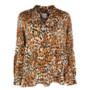 Дамска елегантна блуза с животински десен-2