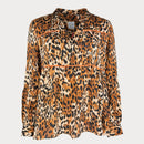 Дамска елегантна блуза с животински десен-1