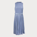 Дамска вечерна рокля с плисета Closet London в лилаво-1