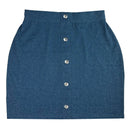 Дамска къса пола  EVEN&ODD в синьо-2