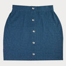 Дамска къса пола  EVEN&ODD в синьо-1