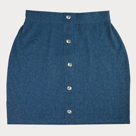 Дамска къса пола  EVEN&ODD в синьо