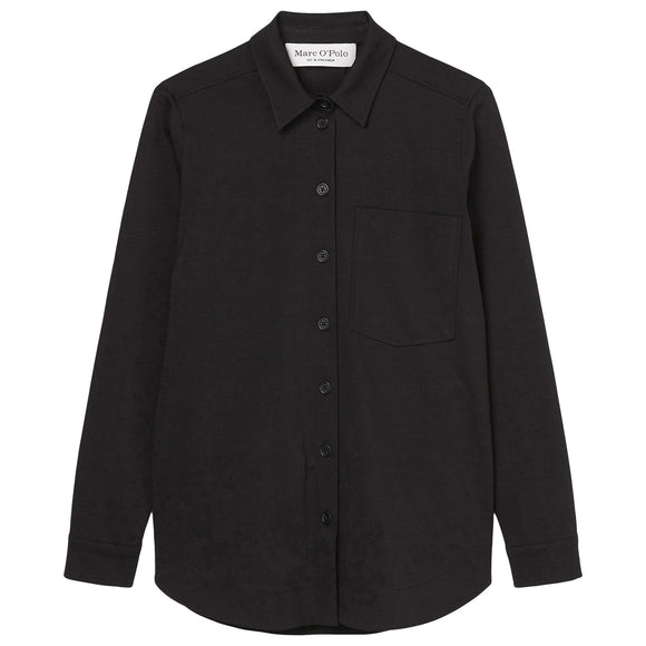 Дамска черна риза Marc О'Polo Overshirt