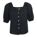 Дамска къса черна риза Vero Moda-2