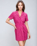 Дамска къса рокля тип риза VILA-4