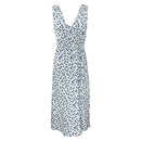 Дамска лятна рокля Pepe Jeans, без ръкави в светло син цвят, в размер S