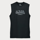 Дамска спортна рокля Von Dutch в черен цвят. Без ръкави и широко прилягане в размер L