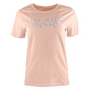 Дамска тениска Pepe Jeans в цвят праскова-2