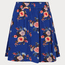 Дамска къса пола с флорален десен VILA-2