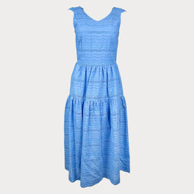 Дамска лятна рокля Y.A.S в синьо - 0